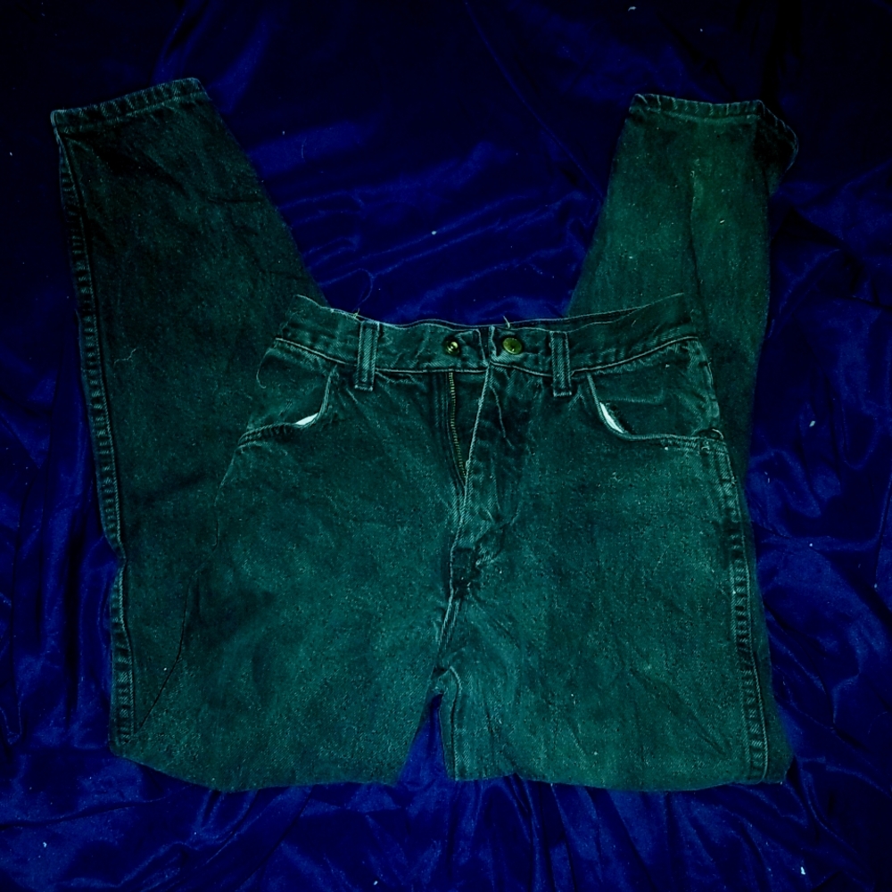Black rustler size 14 Jean's.